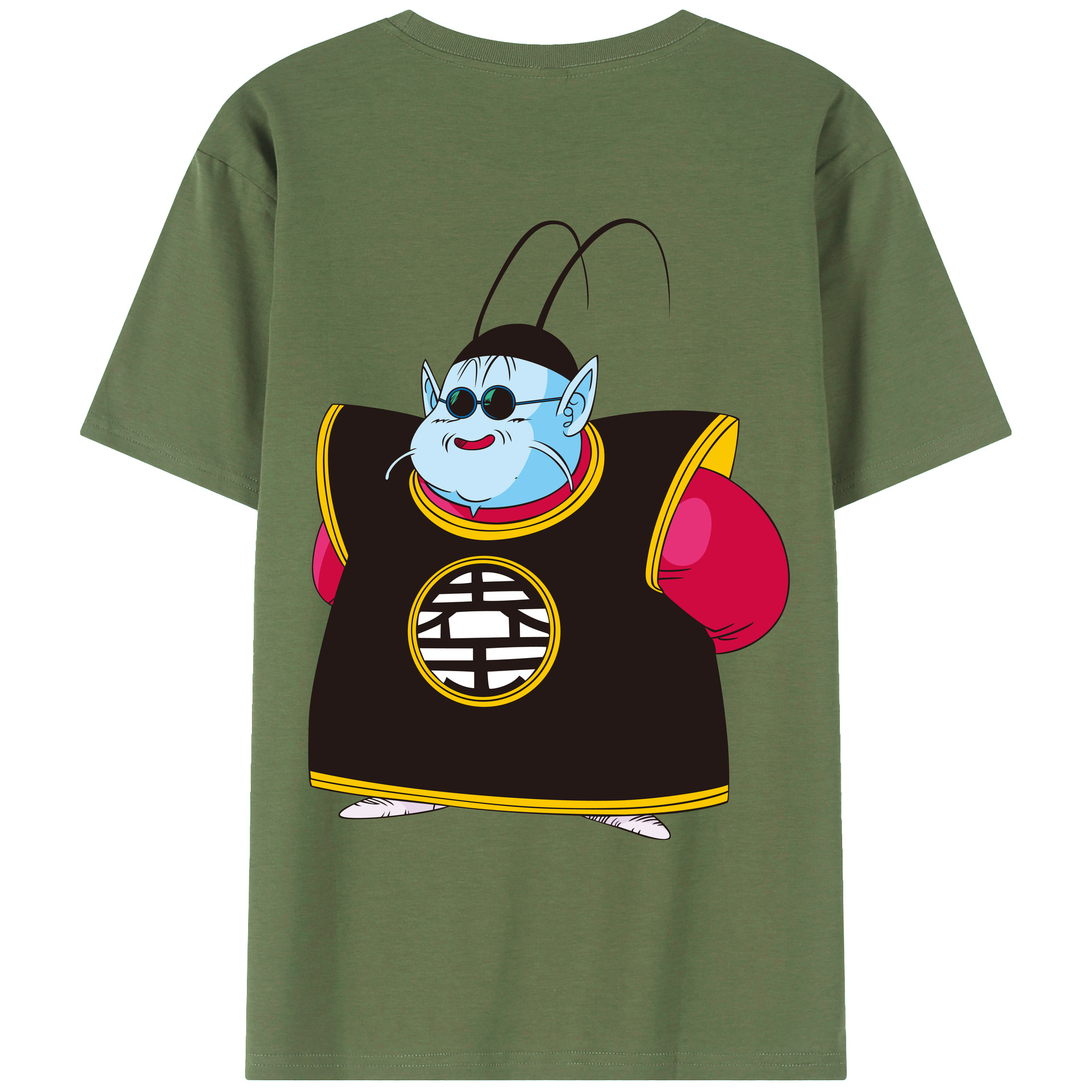 （画像用） ドラゴンボール DRAGON BALL 綿100％ メンズ半袖Tシャツ（バックプリント） 通気性